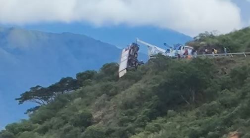 Abuelito se salvó de milagro tras fuerte accidente en pescadero