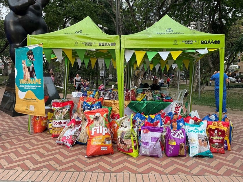 Bucaramanga respondió al llamado de la campaña para donación de alimento para los peludos