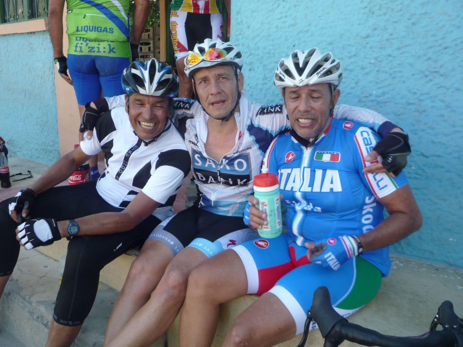 Reunión de ‘Tríos’ del ciclismo para disfrutar la vida