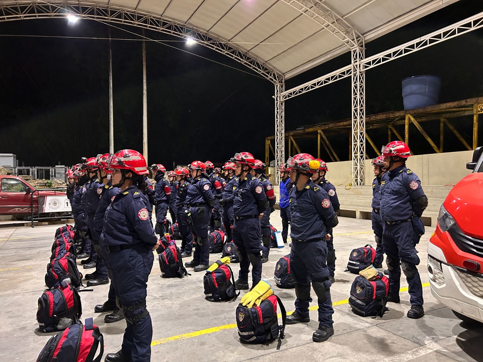 Bomberos de Floridablanca logró certificación internacional en búsqueda y rescate