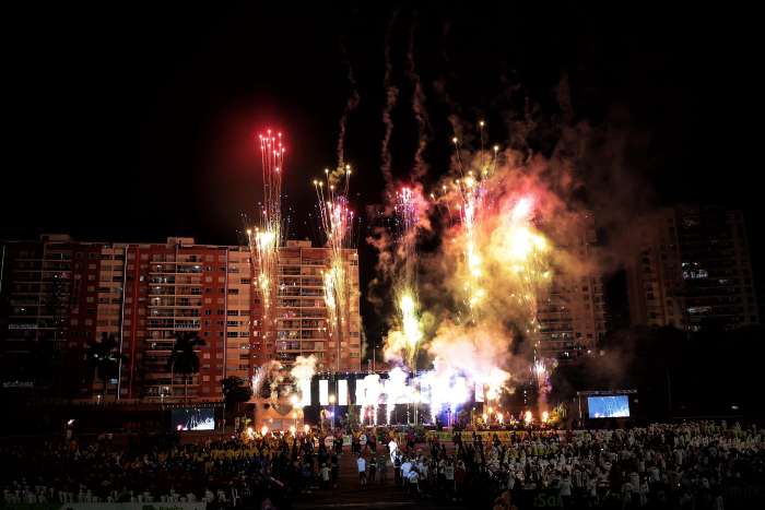 Así se vivió la inauguraron los XXVIII Juegos Sudamericanos Escolares en Bucaramanga