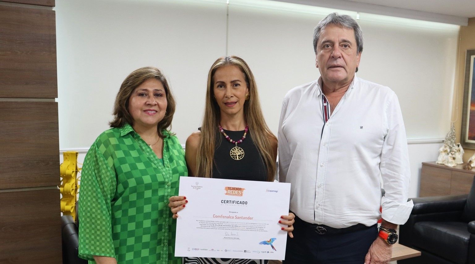 Comfenalco Santander ganadora del Museo de las Historias del Servicio Público de Empleo