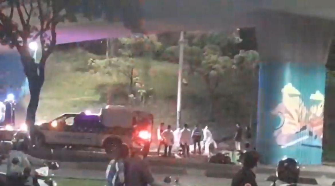 Motorizado cayó al vacío mortalmente en el la Puerta del Sol