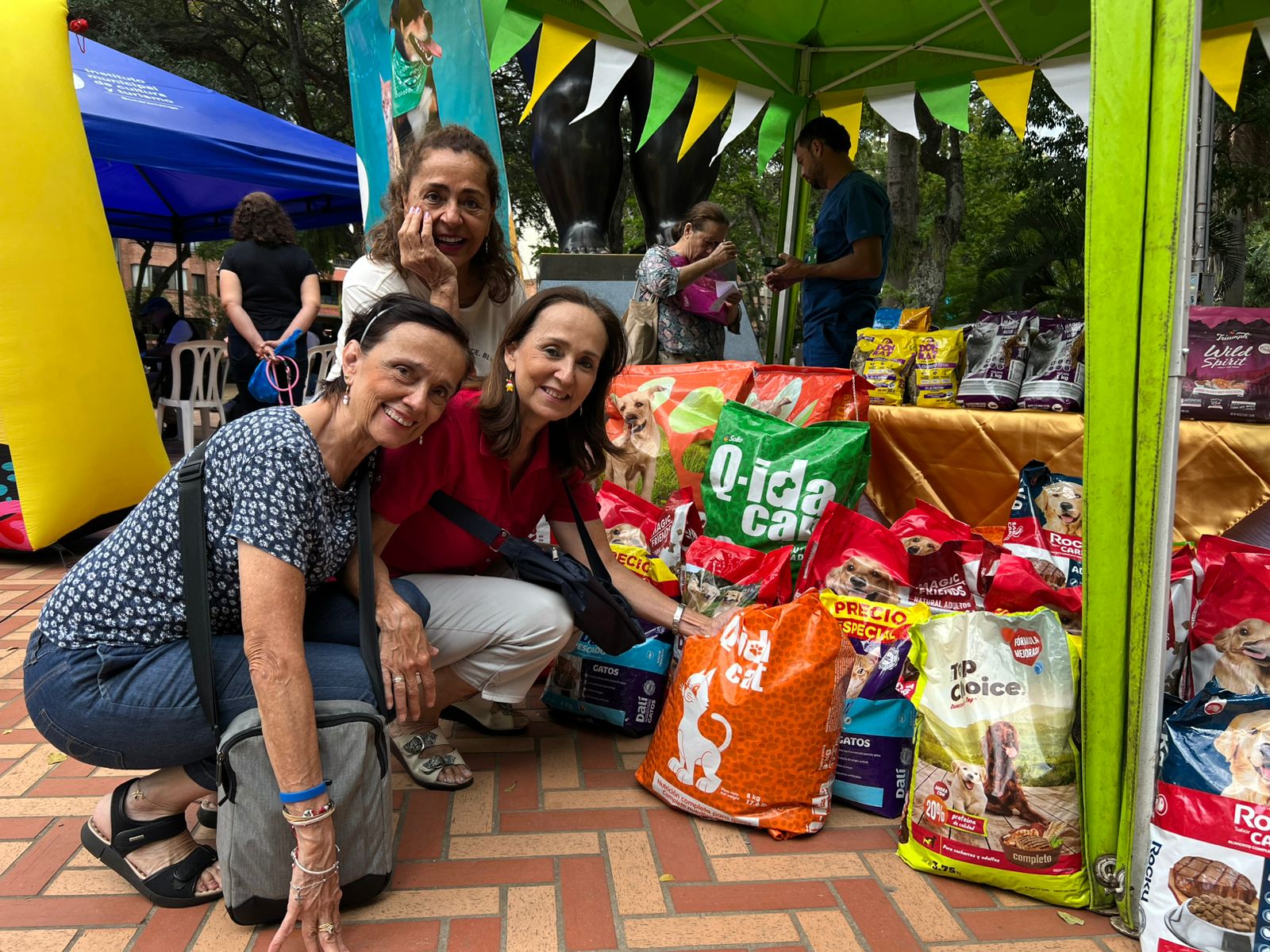 Bucaramanga recolectó una tonelada de alimento para mascotas