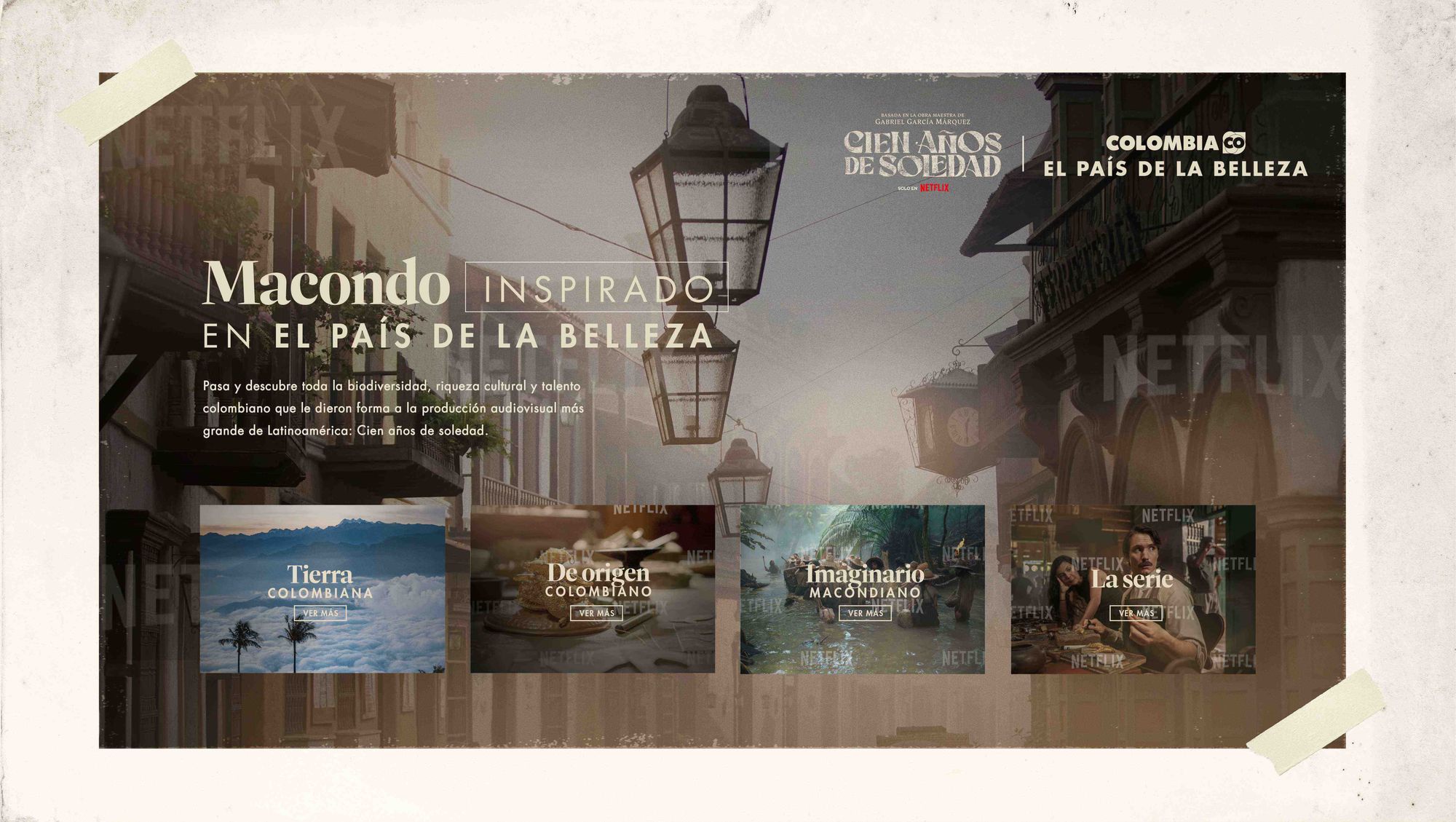 Colombia impulsa su turismo y creatividad con la serie 'Cien Años de Soledad'