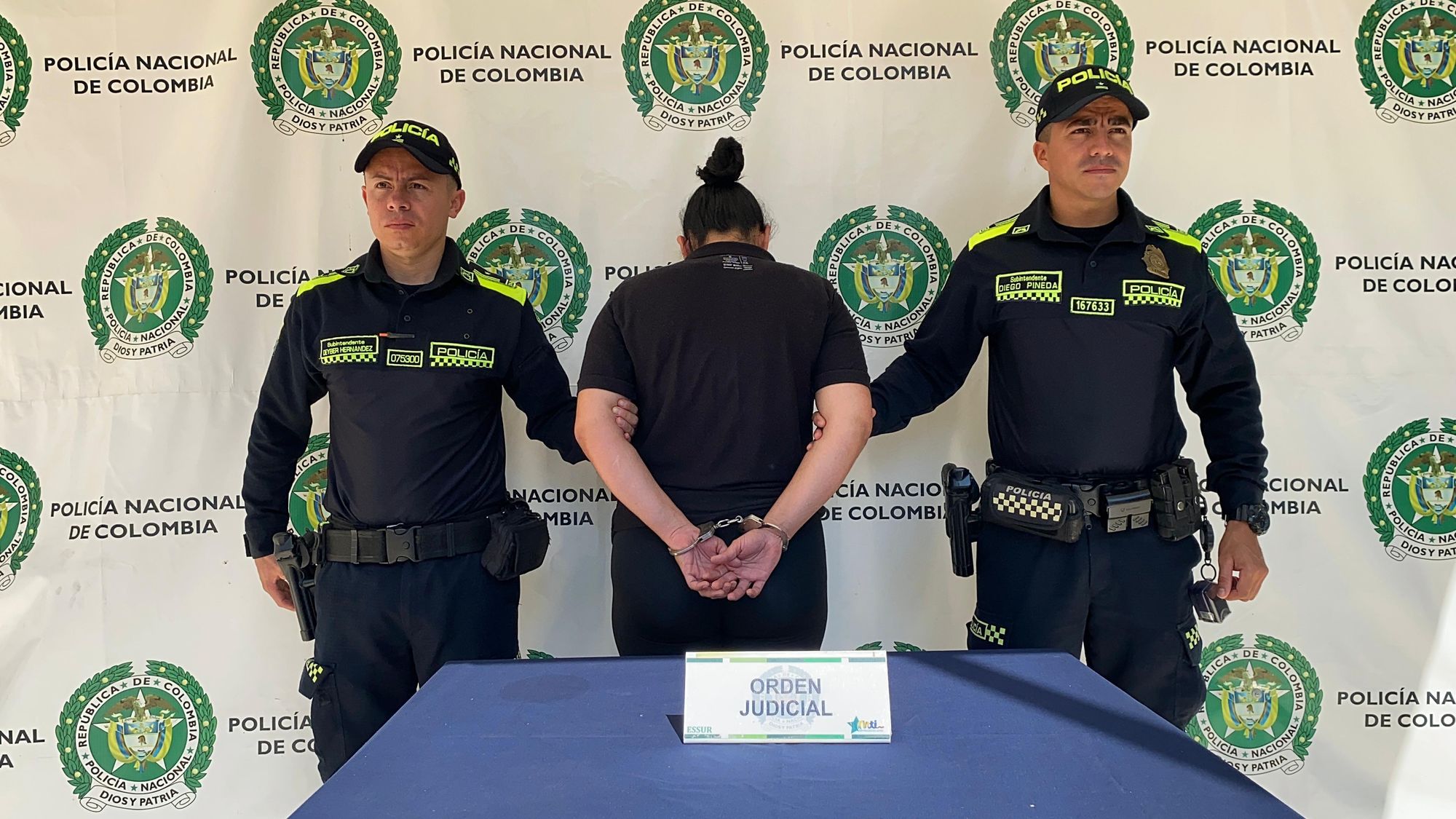 Presunta asesina fue capturada en Bucaramanga