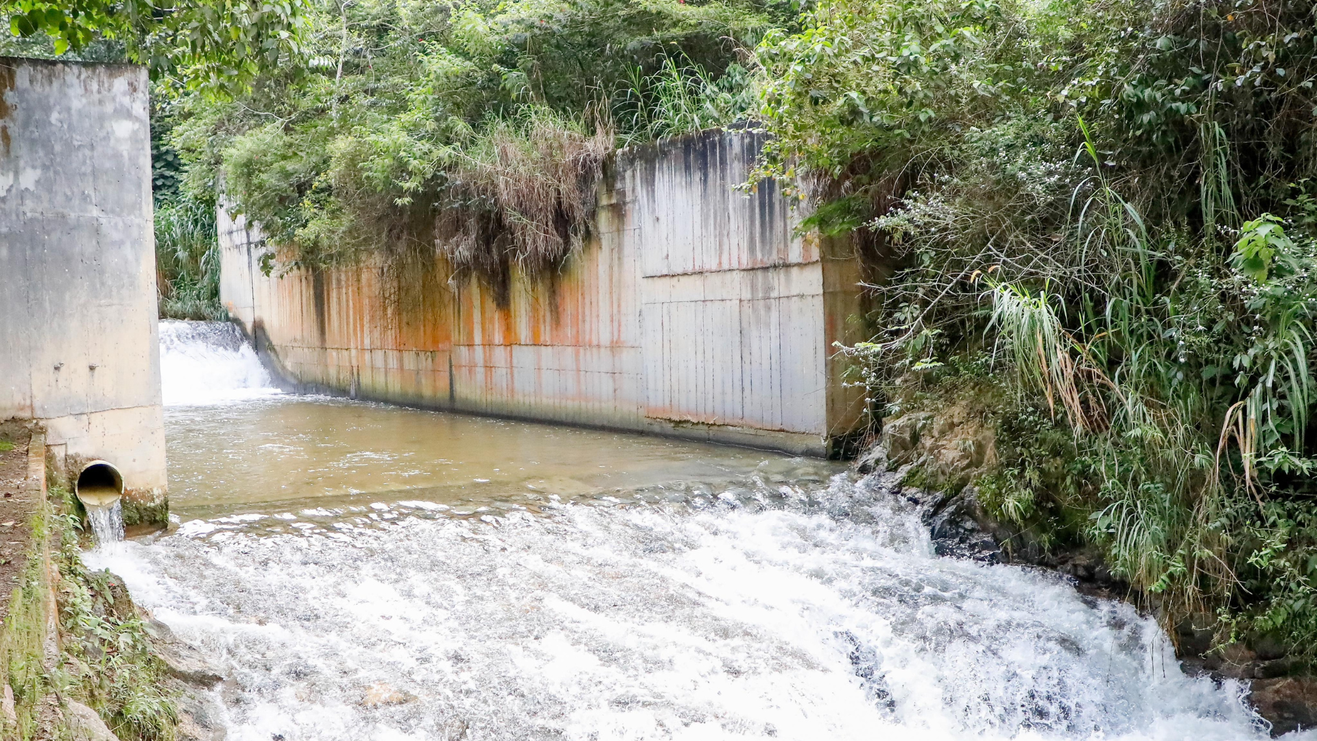 Con inversión de $1.695 millones Piedecuesta inauguró nuevo bocatoma