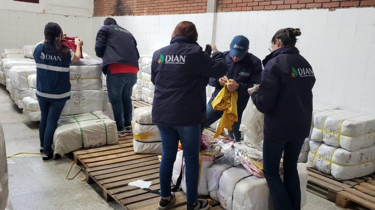 DIAN logró incautar más de $1.500 millones en artículos de contrabando