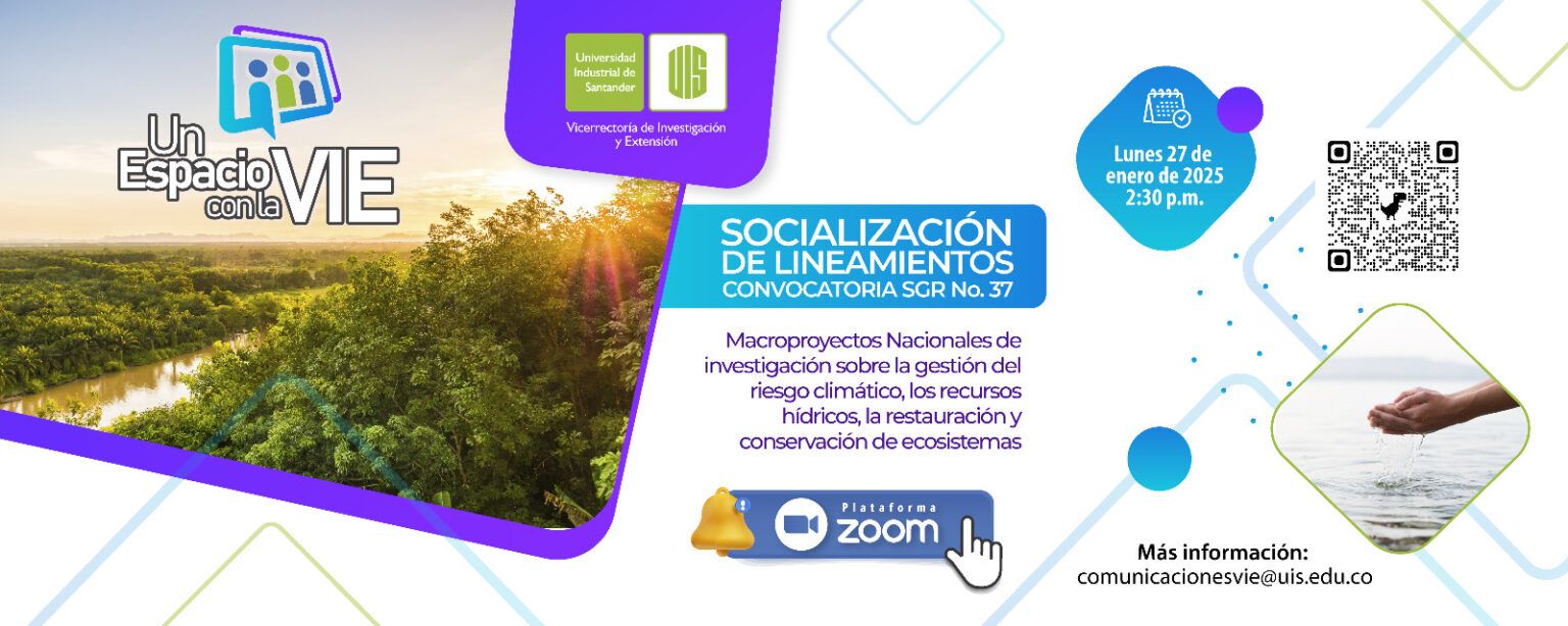 Participe en socialización de los lineamientos para la Convocatoria No. 37 del Sistema General de Regalías