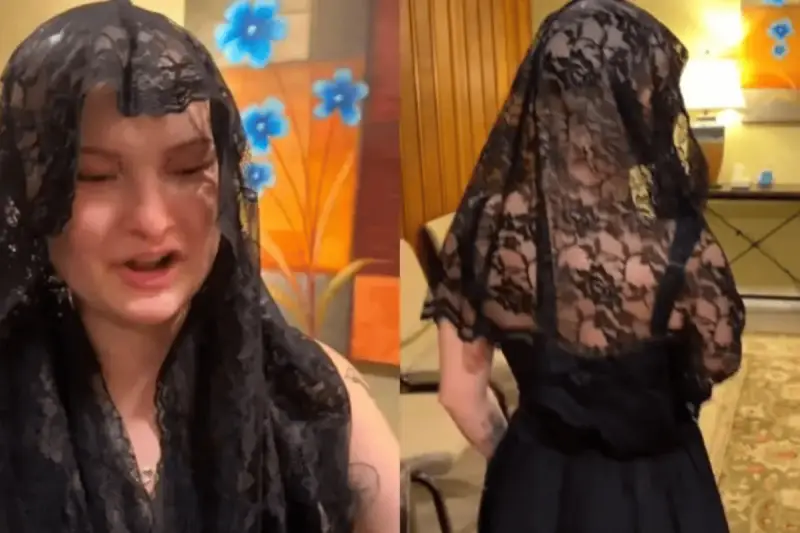 Con un funeral para su brazo joven se despidió de su brazo amputado