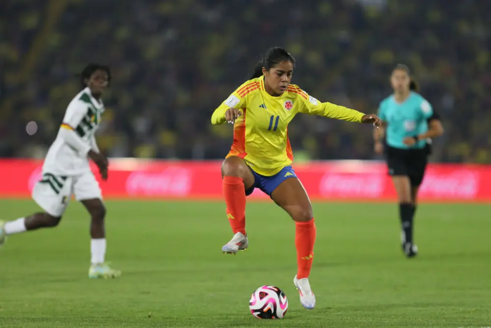 Santandereanas  Maithe López y Manuela González en Selección Colombia