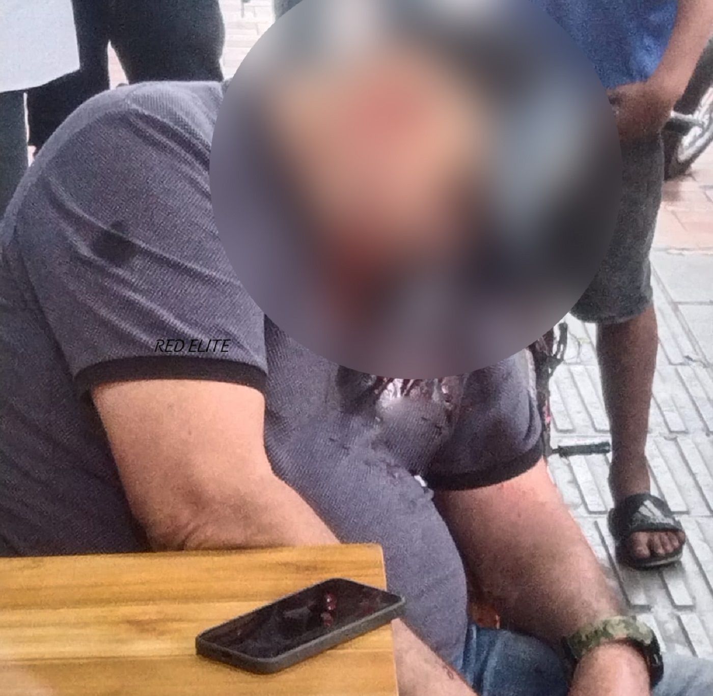 Brutal ataque sicarial en pleno centro de Bucaramanga