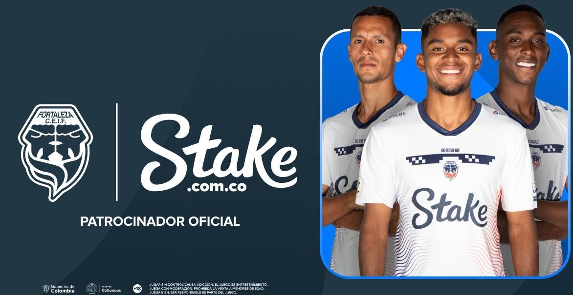 Stake se une a Fortaleza CEIF como nuevo patrocinador principal
