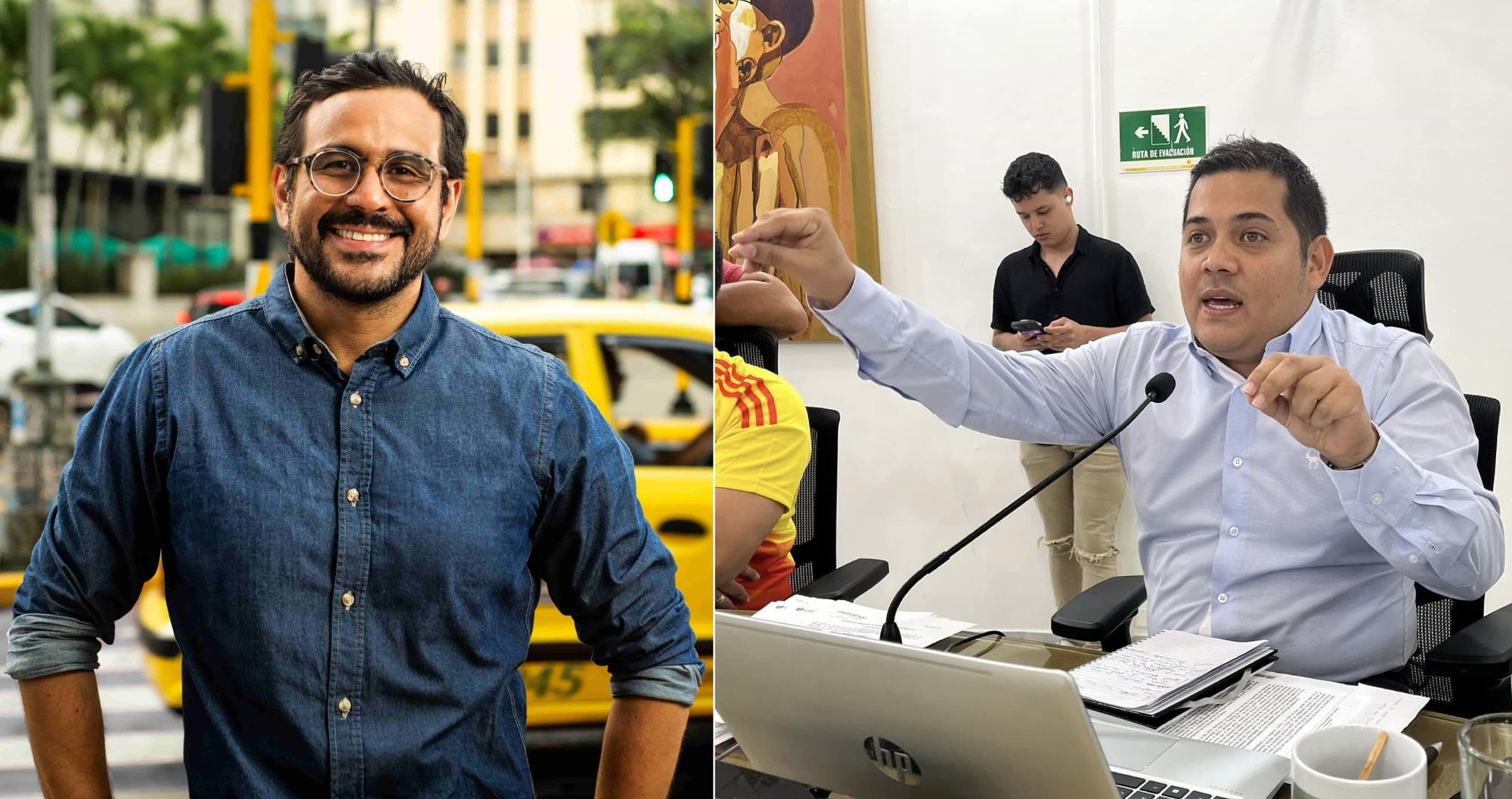 Estos son los dos concejales de Bucaramanga con pliego de cargos tras enfrentamiento en el Concejo