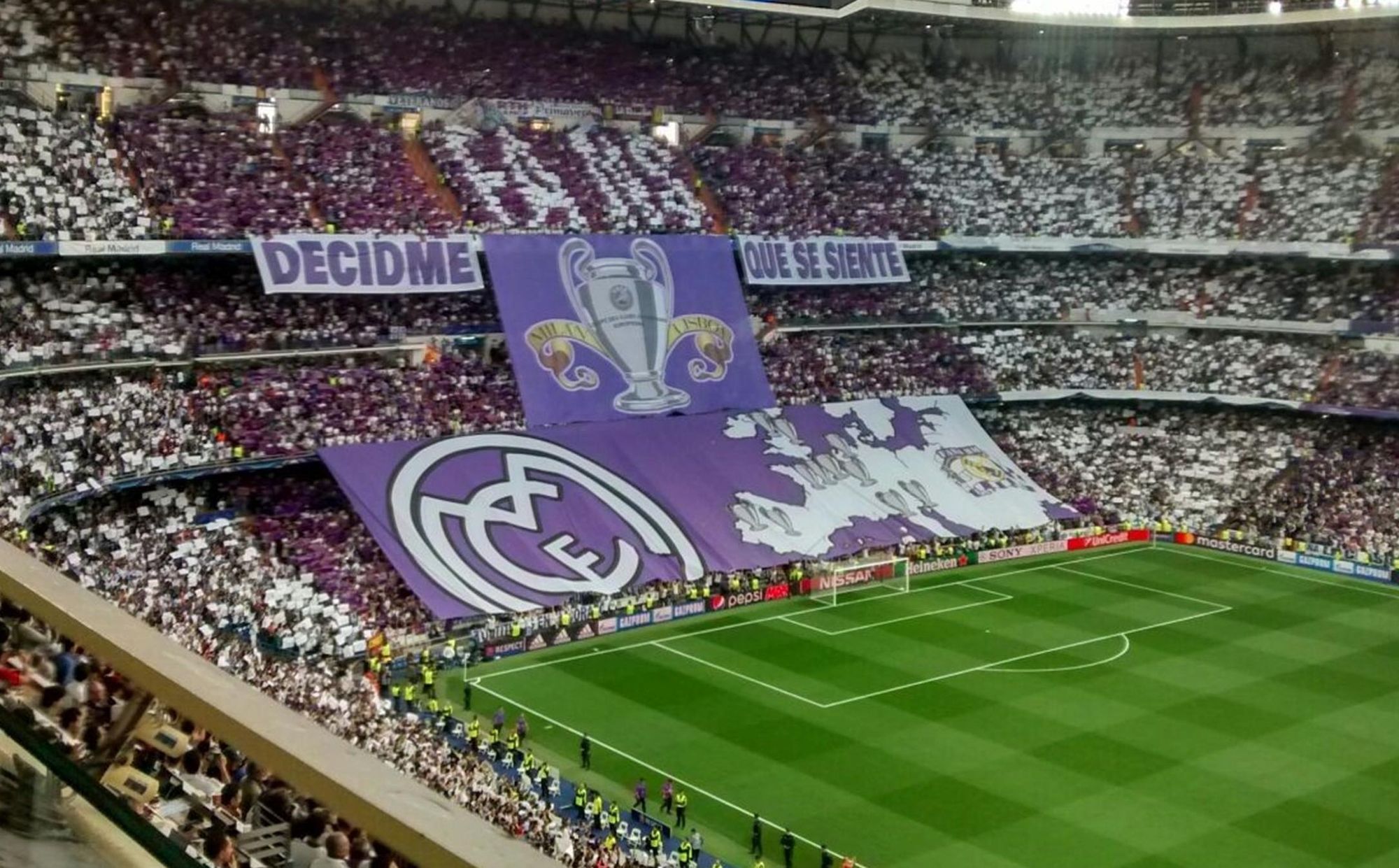 Alerta de cierre parcial al estadio Santiago Bernabéu
