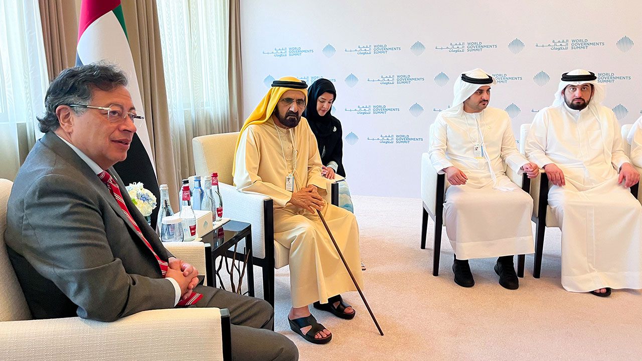 Presidente Petro anuncia desde Dubai intercambio cultural, comercial y educativo con Emiratos Árabes Unidos