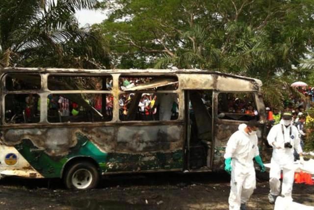 Consejo de Estado ordena reparar a familiares de víctimas de incendio de una buseta en Fundación