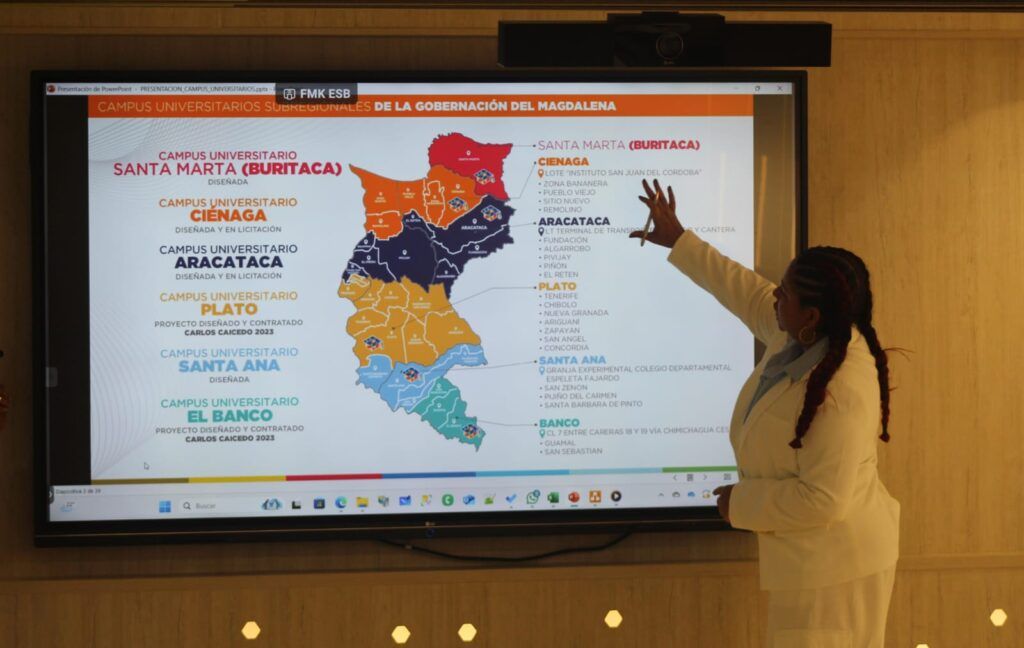 UIS analiza llevar sus programas educativos a Magdalena