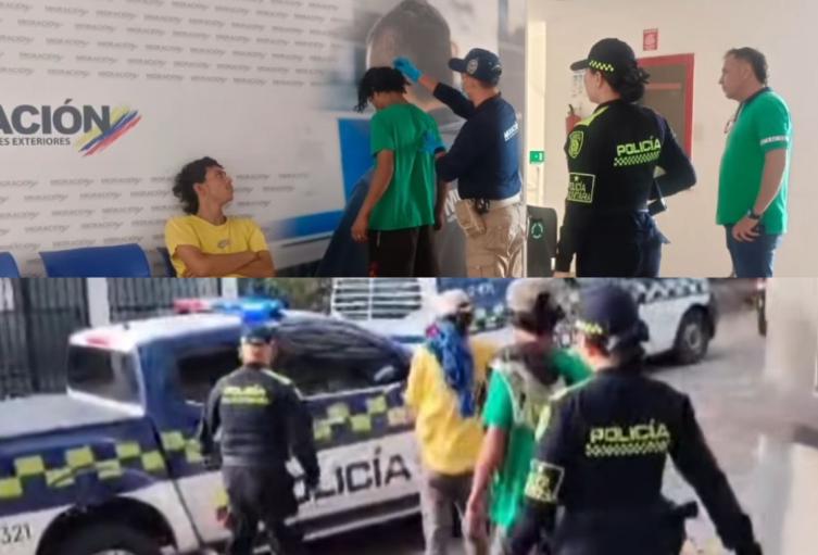 Venezolanos expulsados por actos delictivos en San Gil
