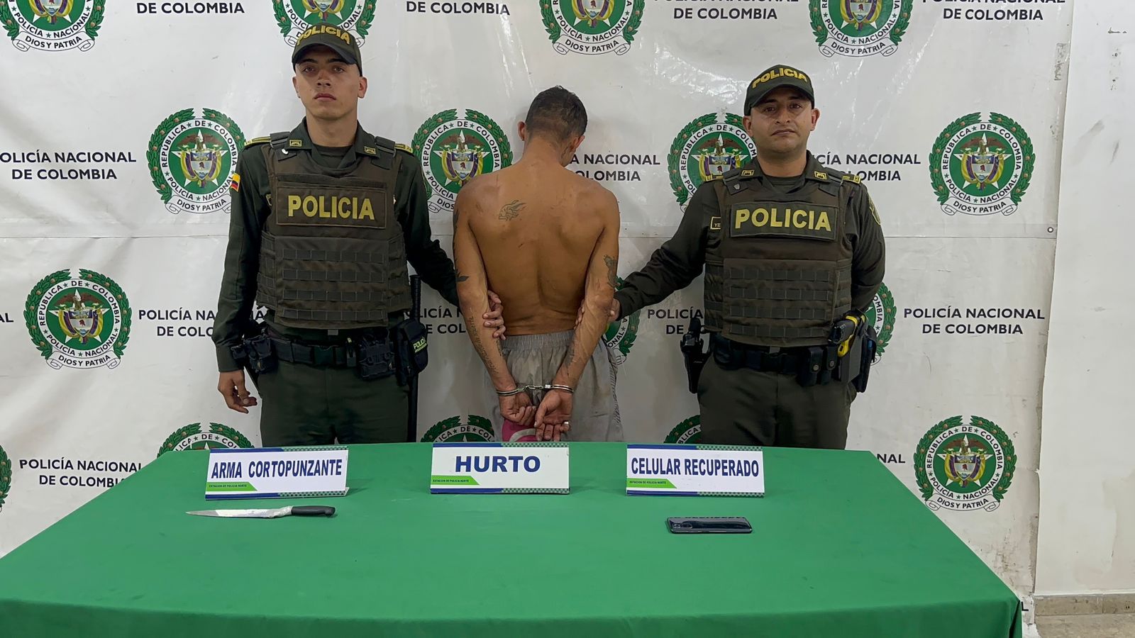 Capturan en Bucaramanga a alias “Charchajo”, quien portaba brazalete electrónico