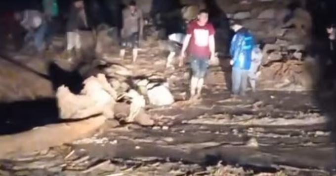 ¡Otra vez! Lluvias y deslizamientos colapsan la vía Curos – Málaga