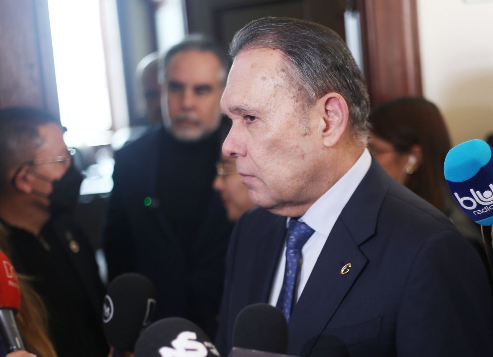 Presidente Efraín Cepeda recibió al nuevo Ministro del Interior, Armando Benedetti