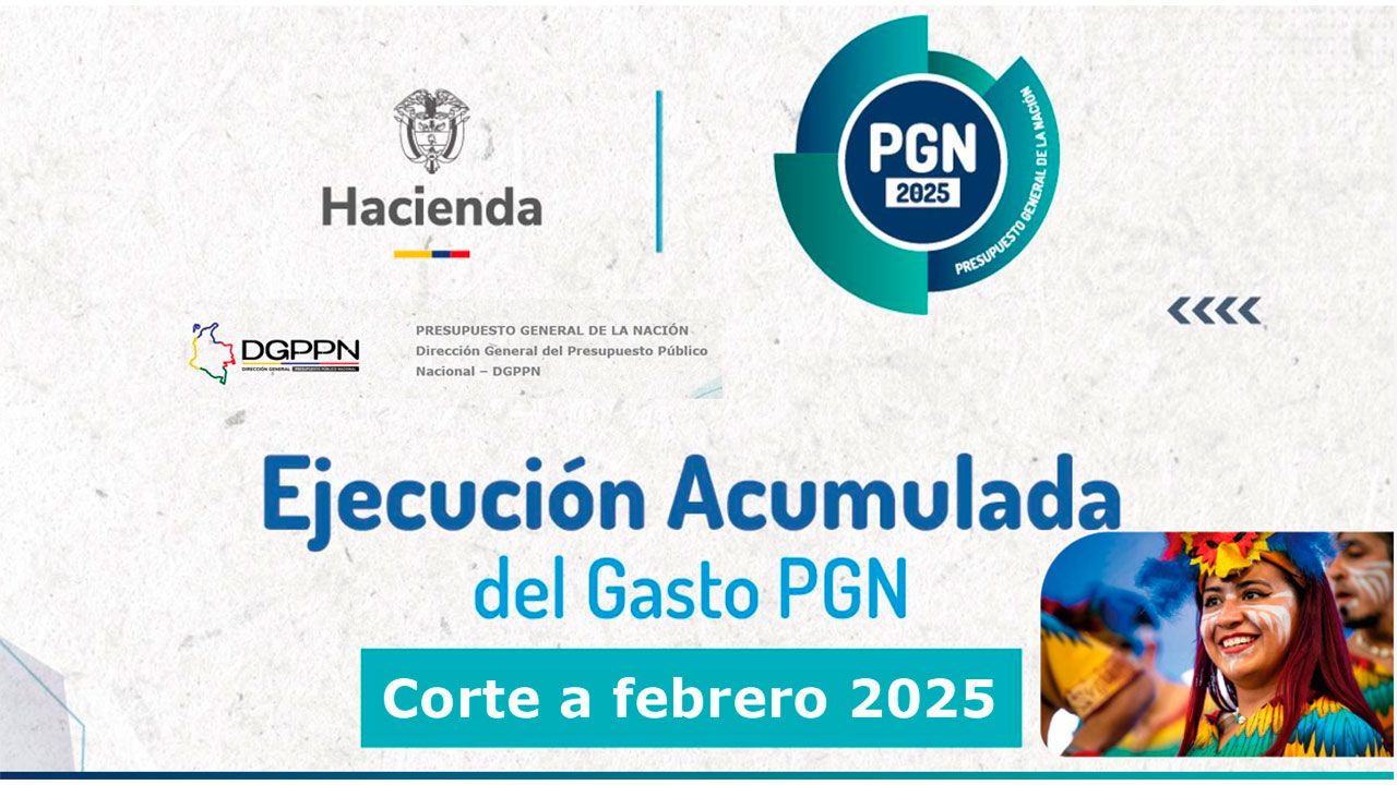 Gobierno defiende ejecución presupuestal de lo corrido del 2025