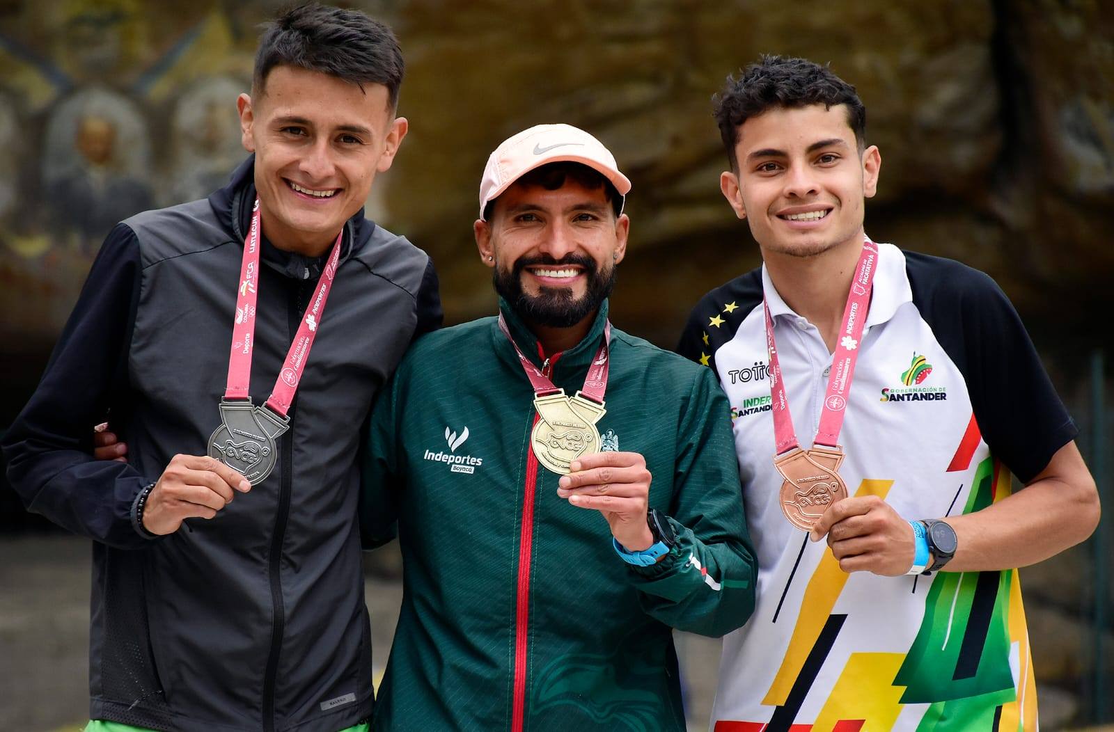 Santandereanos representando a otras regiones  ganadores del Nacional de Cross Country