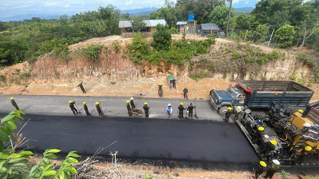 Vía vía Tibú – La Gabarra será una realidad con el trabajo de los ingenieros militares