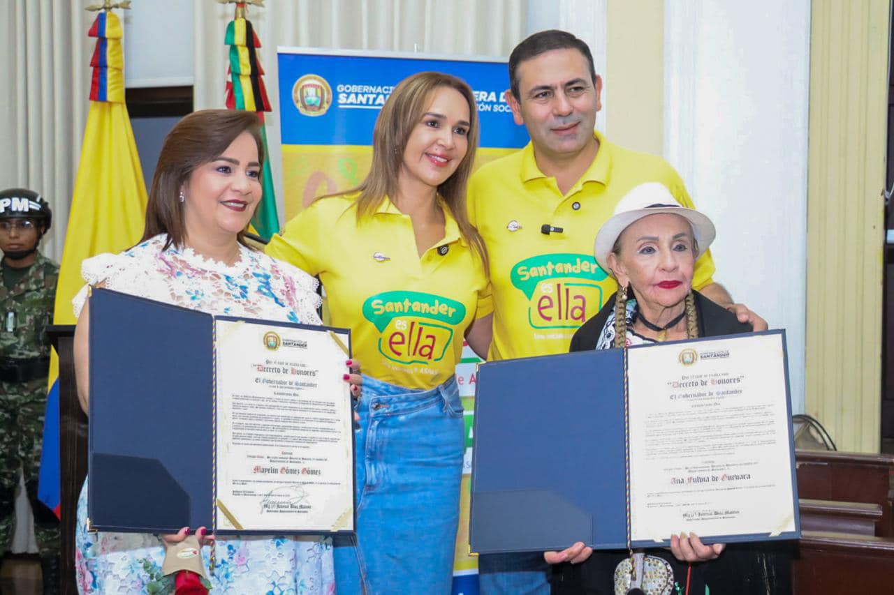 Acción unificada y de celebración por las mujeres santandereanas