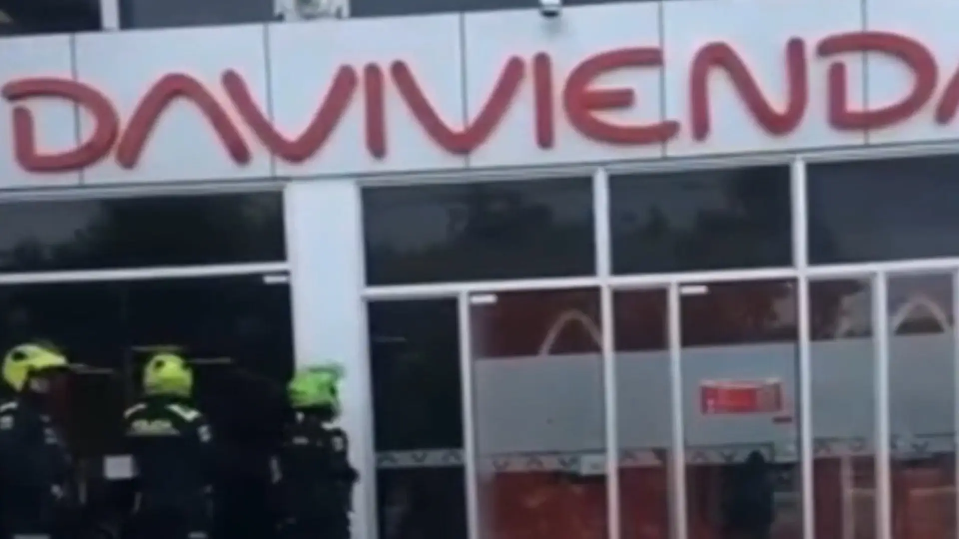 Robo en banco de Aguachica