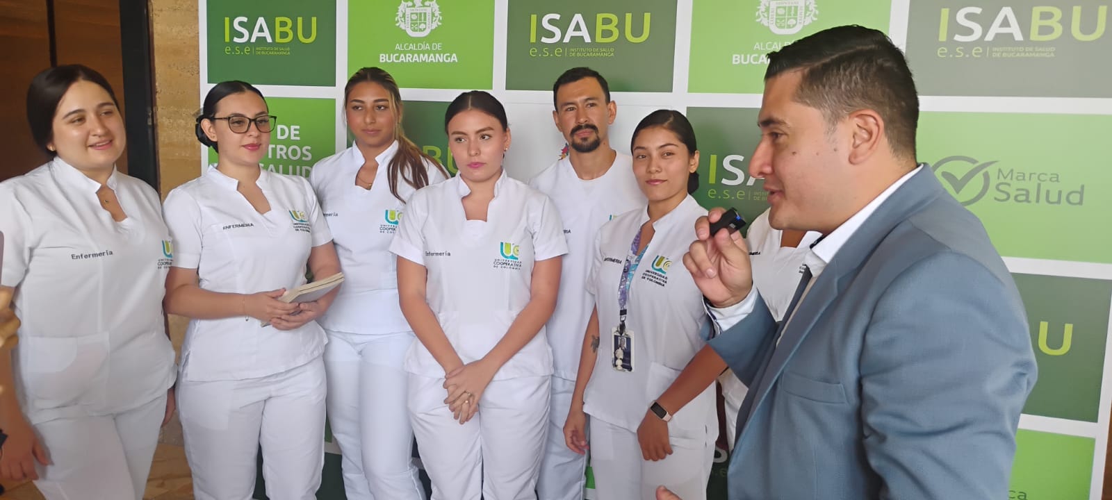 ISABU fortalece la formación de estudiantes y gestiona cartera para mejorar servicios de salud en Bucaramanga