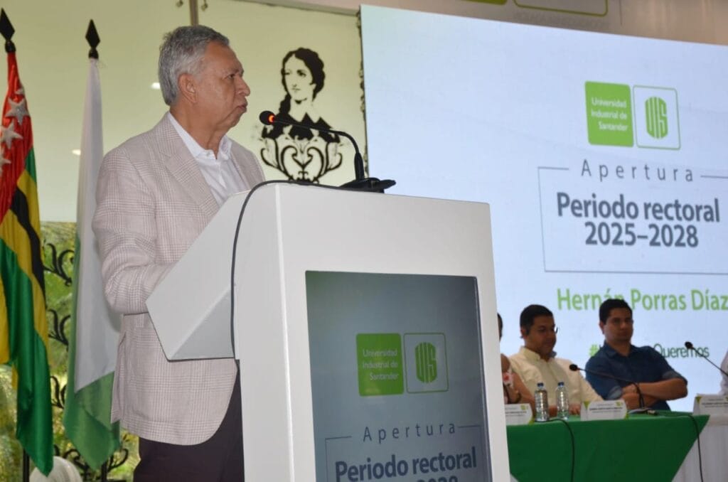 Rector UIS, Hernán Porras Díaz, reafirma el liderazgo regional de la UIS desde el Socorro