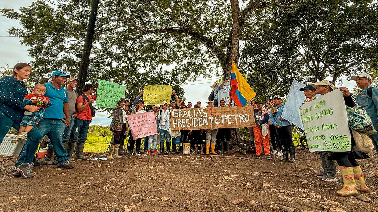 Gobierno recupera finca en Cimitarra para anexarla a la Reforma Agraria