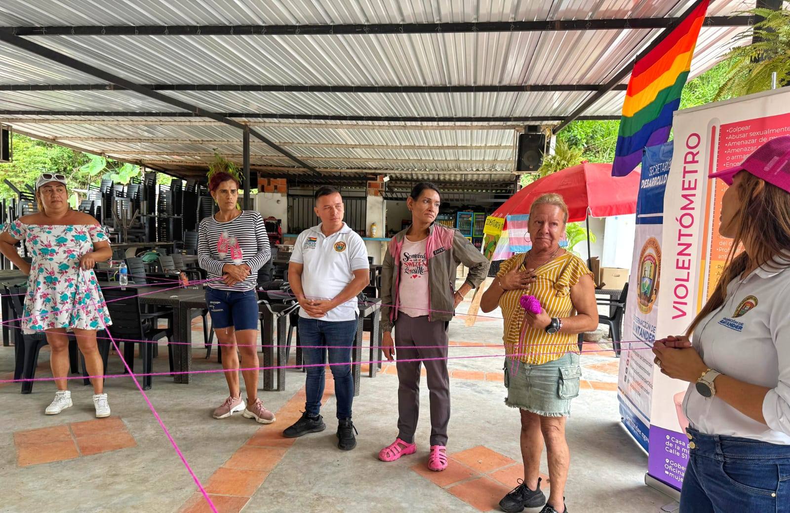 Santander celebró el Primer Encuentro Departamental de Lideresas Trans