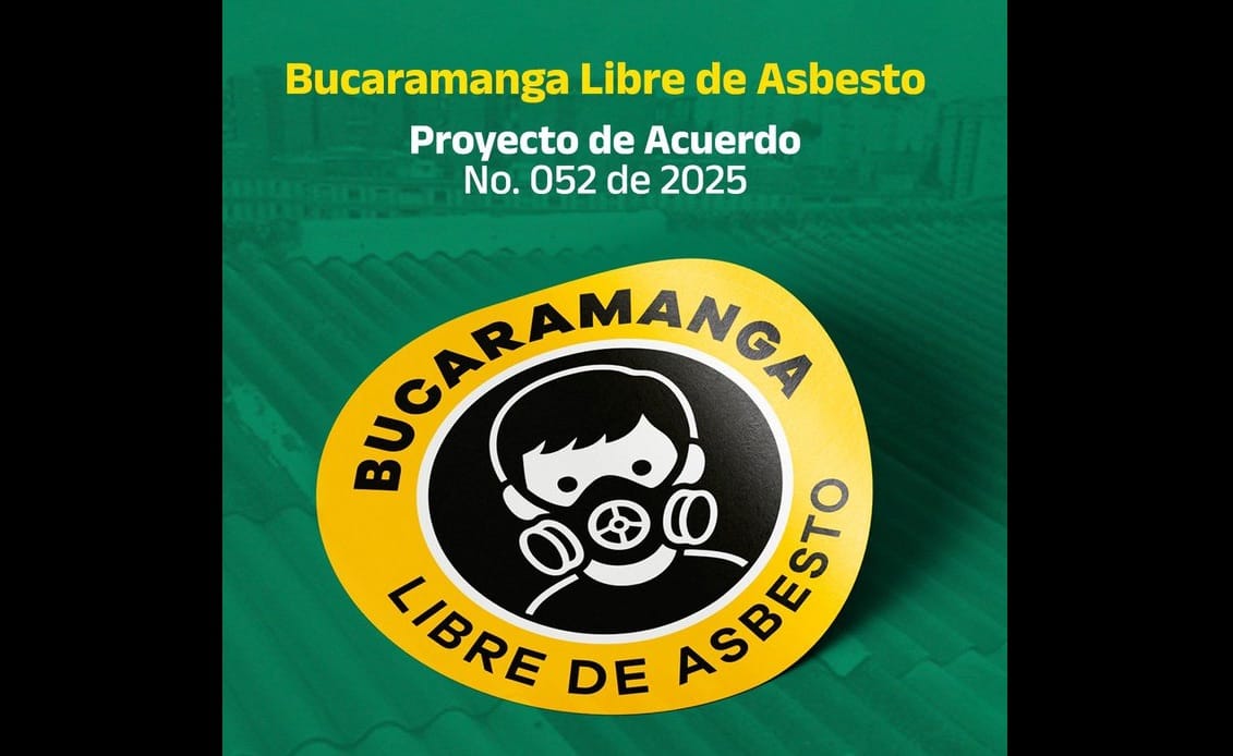 Concejal bumangués propone iniciar desmonte del asbesto de las instituciones públicas locales