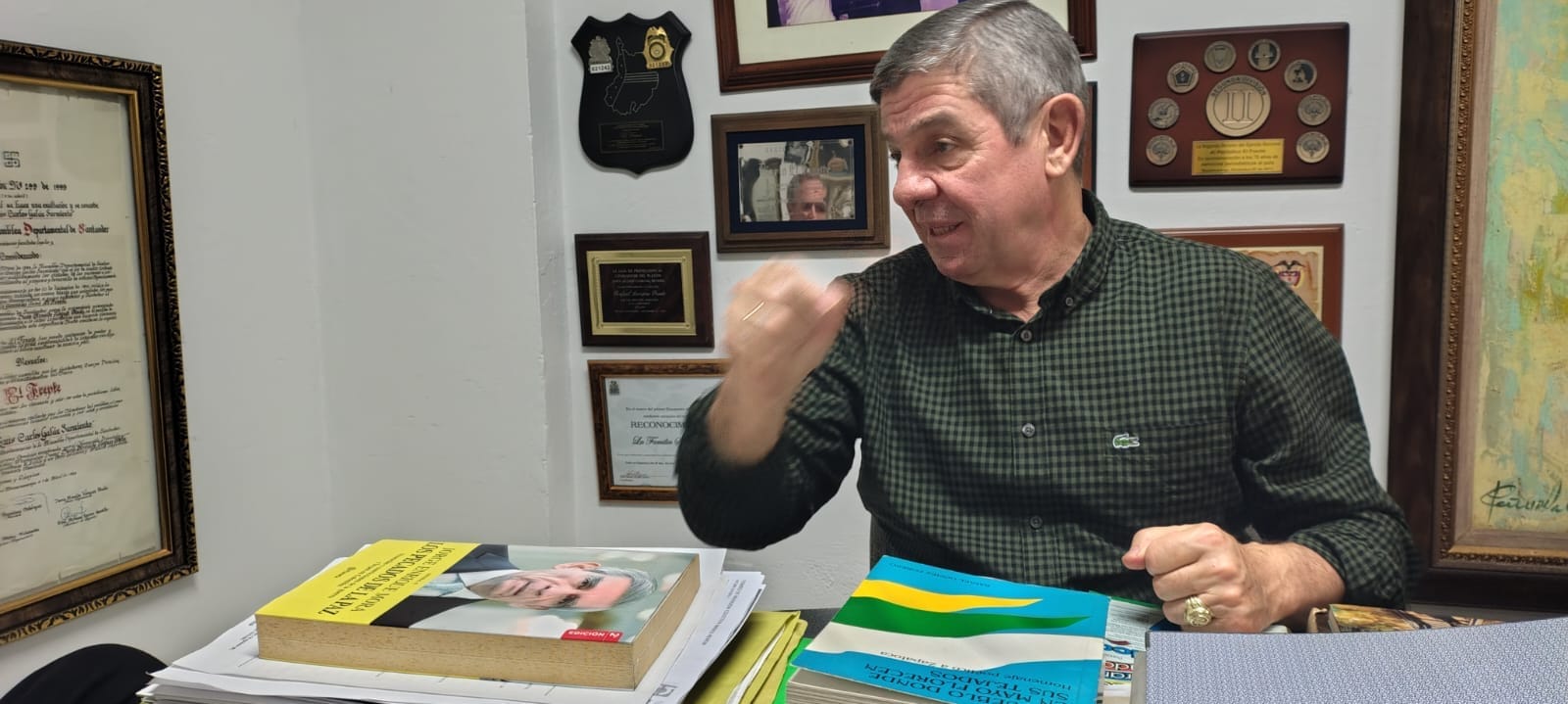 General ® Gustavo Matamoros  será fuerte candidato presidencial