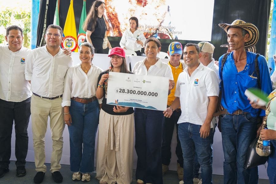 Proyecto de recuperación ecológica en La Mojana fue lanzado por la Ministra de Ambiente y la Gobernadora de Sucre