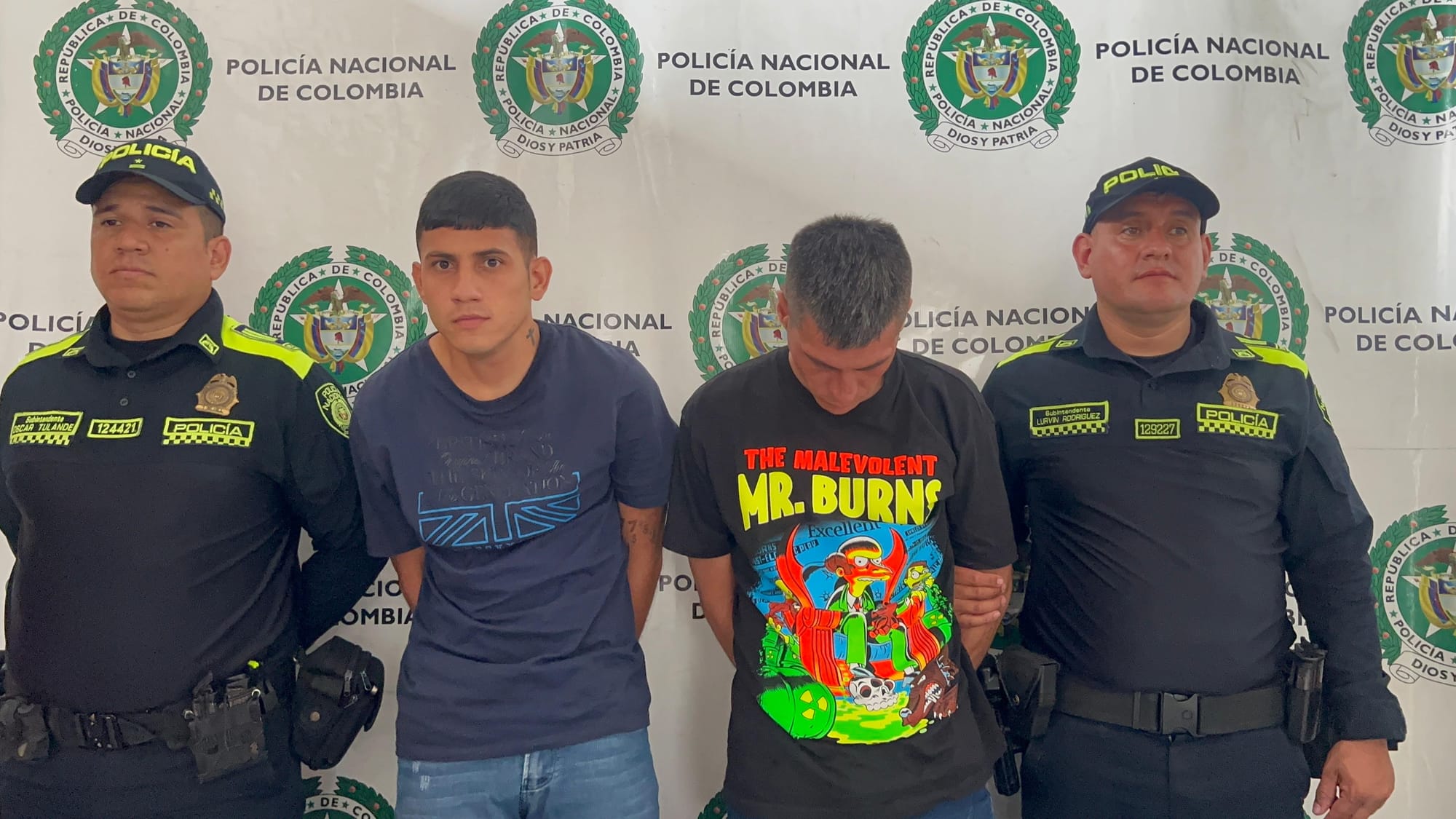 Capturados luego de hurtar celular a una mujer en Bucaramanga