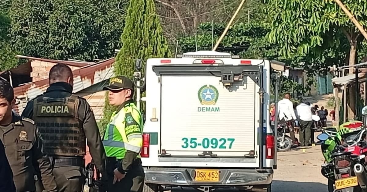 Un policía herido en medio de operativo en Barrancabermeja