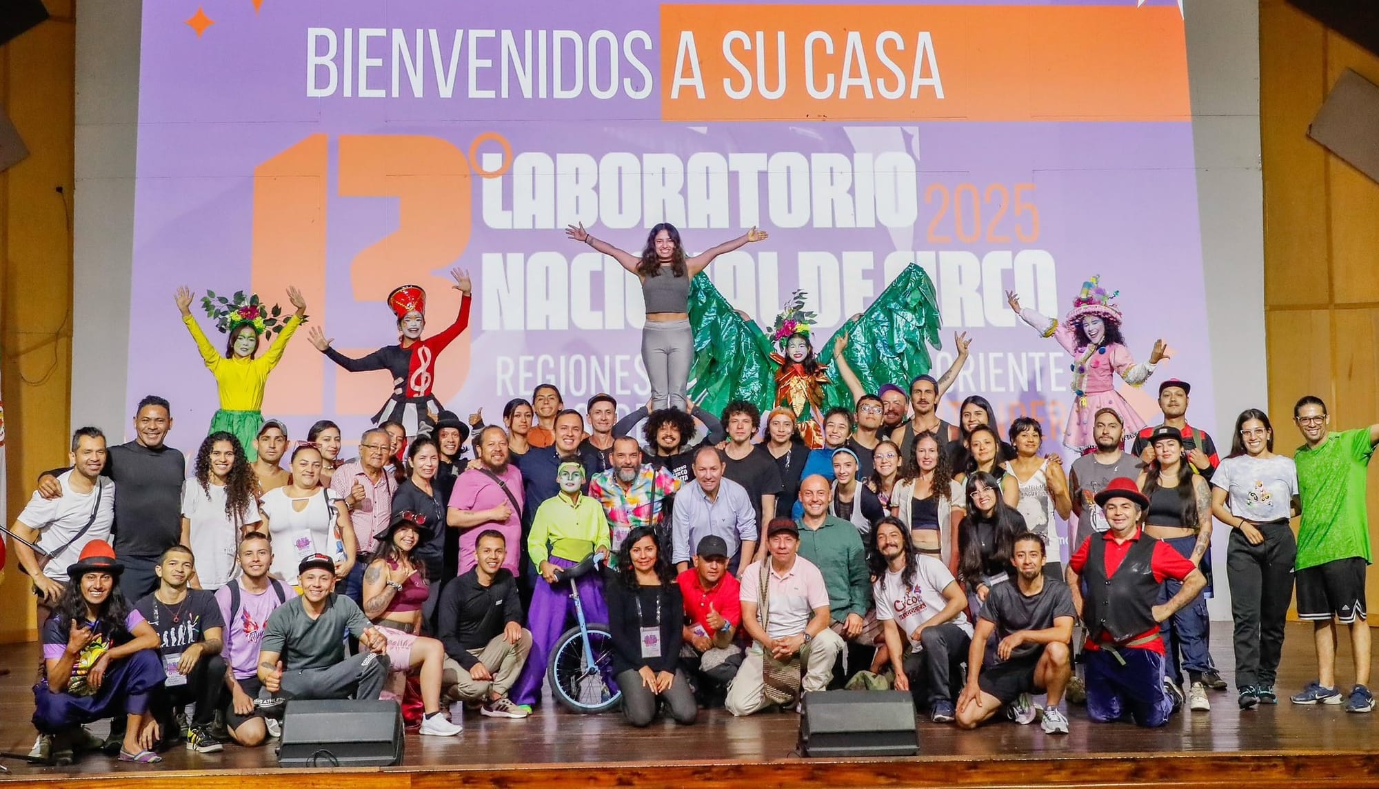 La magia del circo cobra vida en Piedecuesta