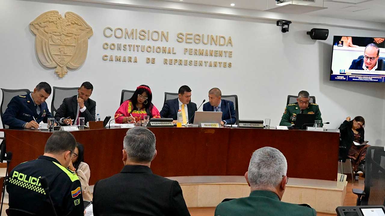 De $66 billones del gasto total en defensa, $49 billones son para la fuerza pública