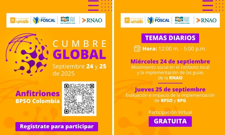 UNAB y FOSCAL serán anfitriones de evento nacional en el marco de cumbre mundial BPSO 2025