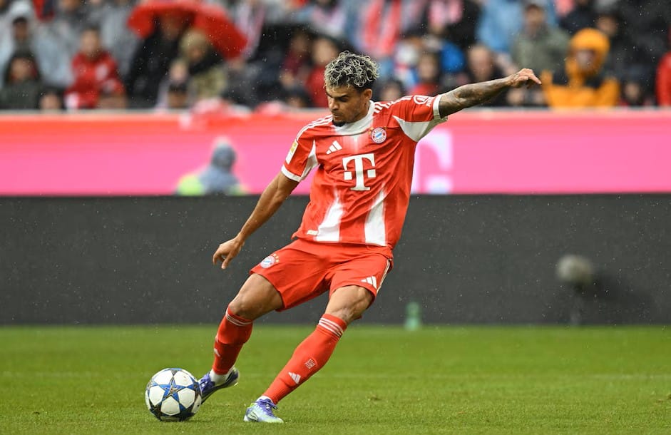 Debut oficial de Luis Díaz con el Bayern