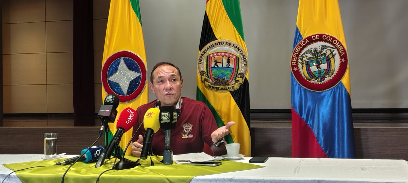 MinTrabajo anunció en Bucaramanga creación de un ejército de inspectores para garantizar implementación de la reforma laboral