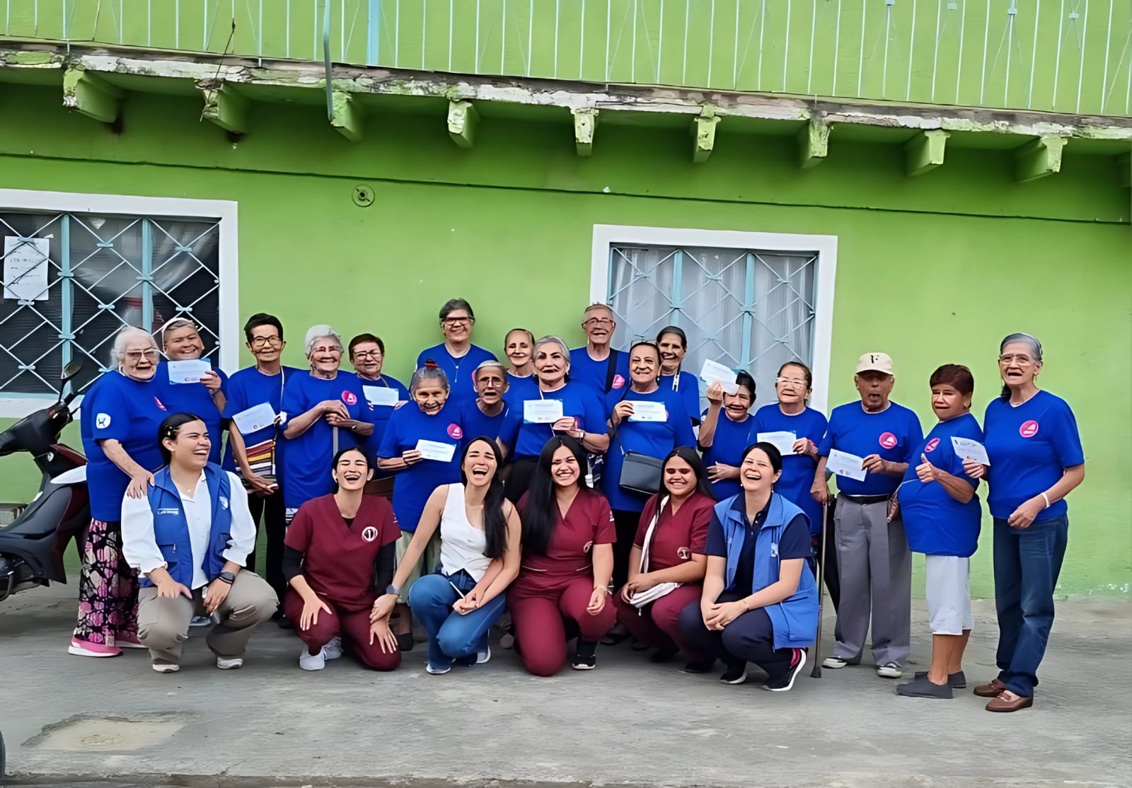 Telavives impulsa envejecimiento activo en comuna 1 de Bucaramanga