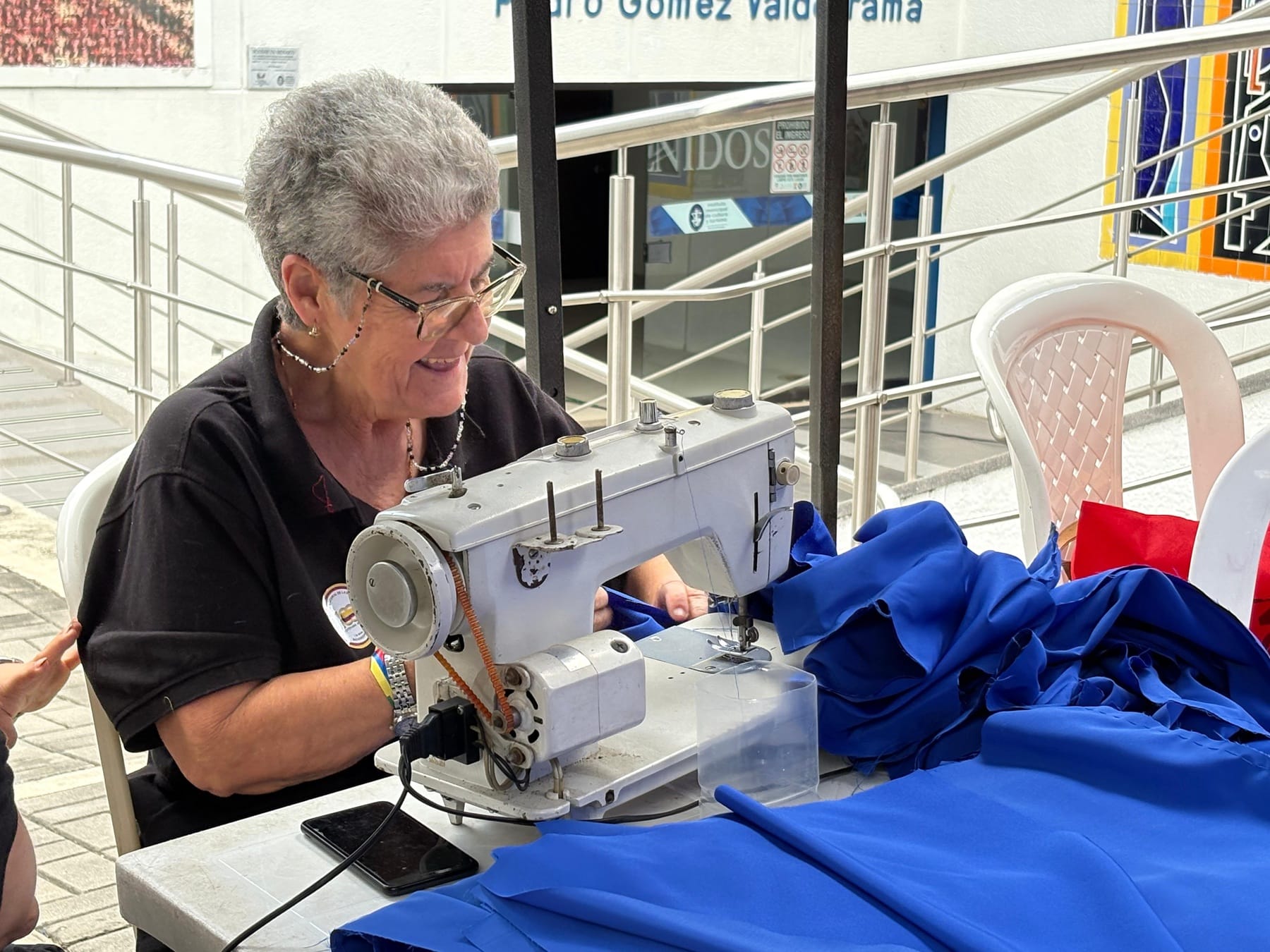 Bandera de cien metros de largo ondeo este 7 de agosto