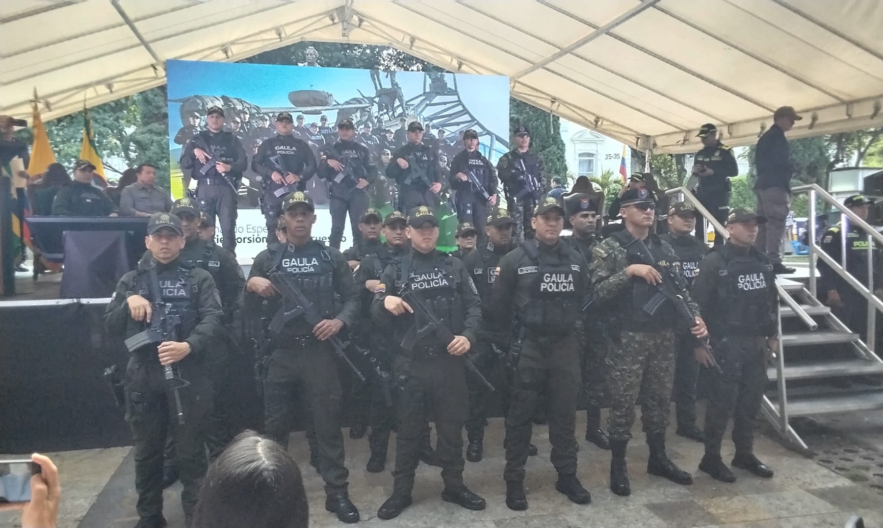 Nuevo Comando Antiextorsión y Secuestro en Bucaramanga