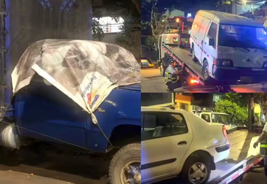Sacan de las calles vehículos abandonados en Bucaramanga
