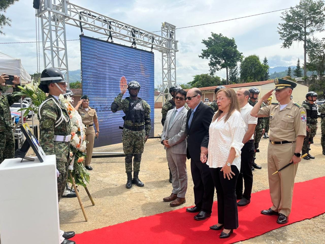 Inauguración de despachos judiciales de justicia militar y policial